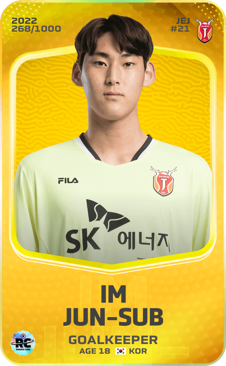 Im Jun-Sub  2022-23 • Limited 268/1000