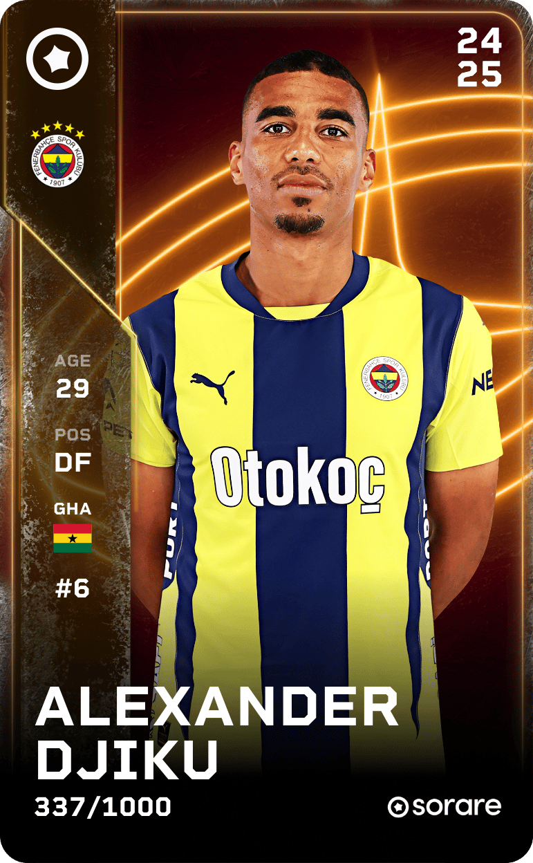 Alexander Djiku 2024-25 • Limited 337/1000