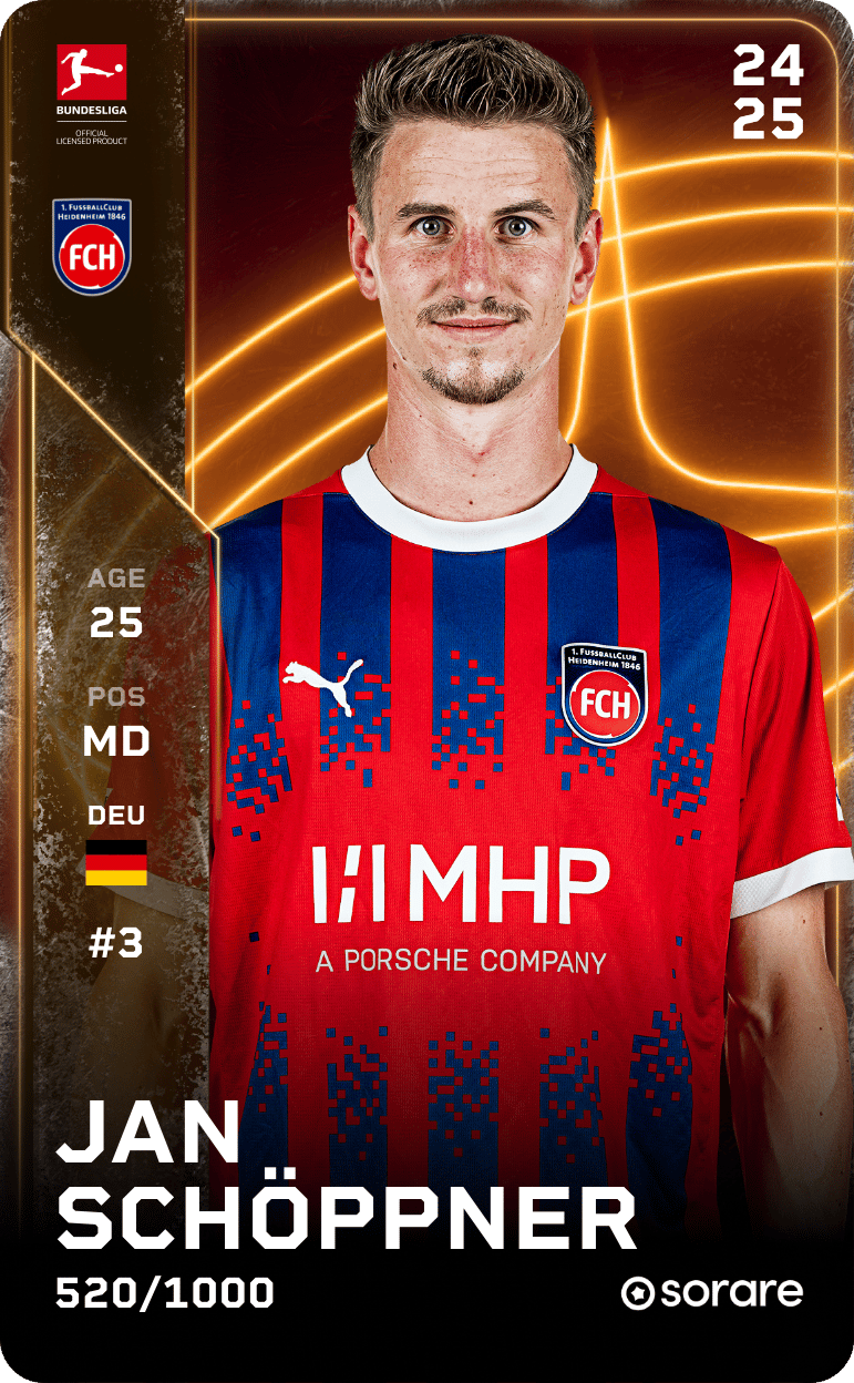 Jan Schöppner 2024-25 • Limited 520/1000