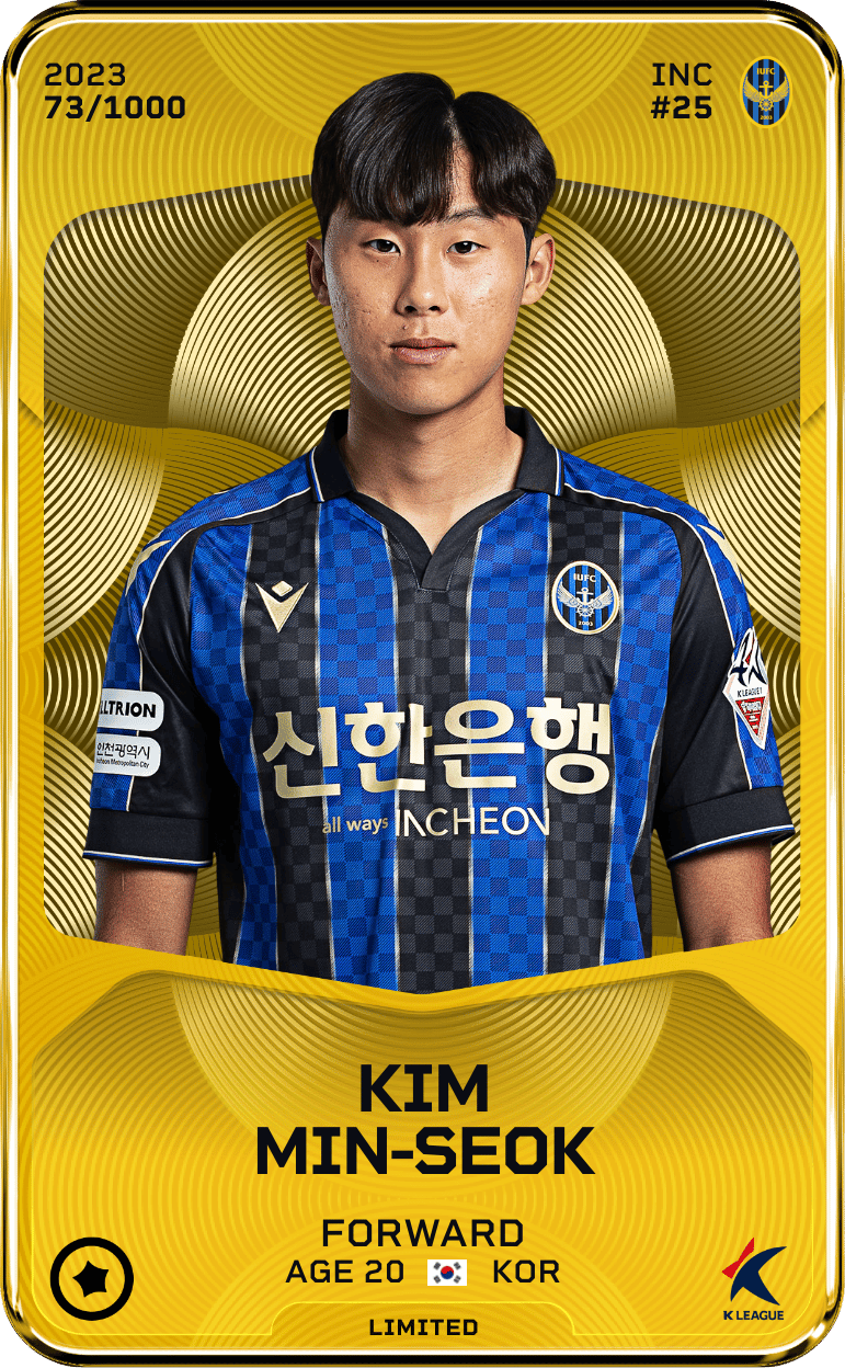Kim Min-Seok 2023-24 • Limited 73/1000