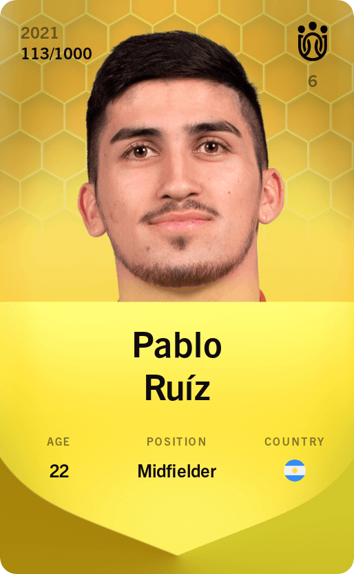 Pablo Ruíz 2021-22 • Limited 113/1000