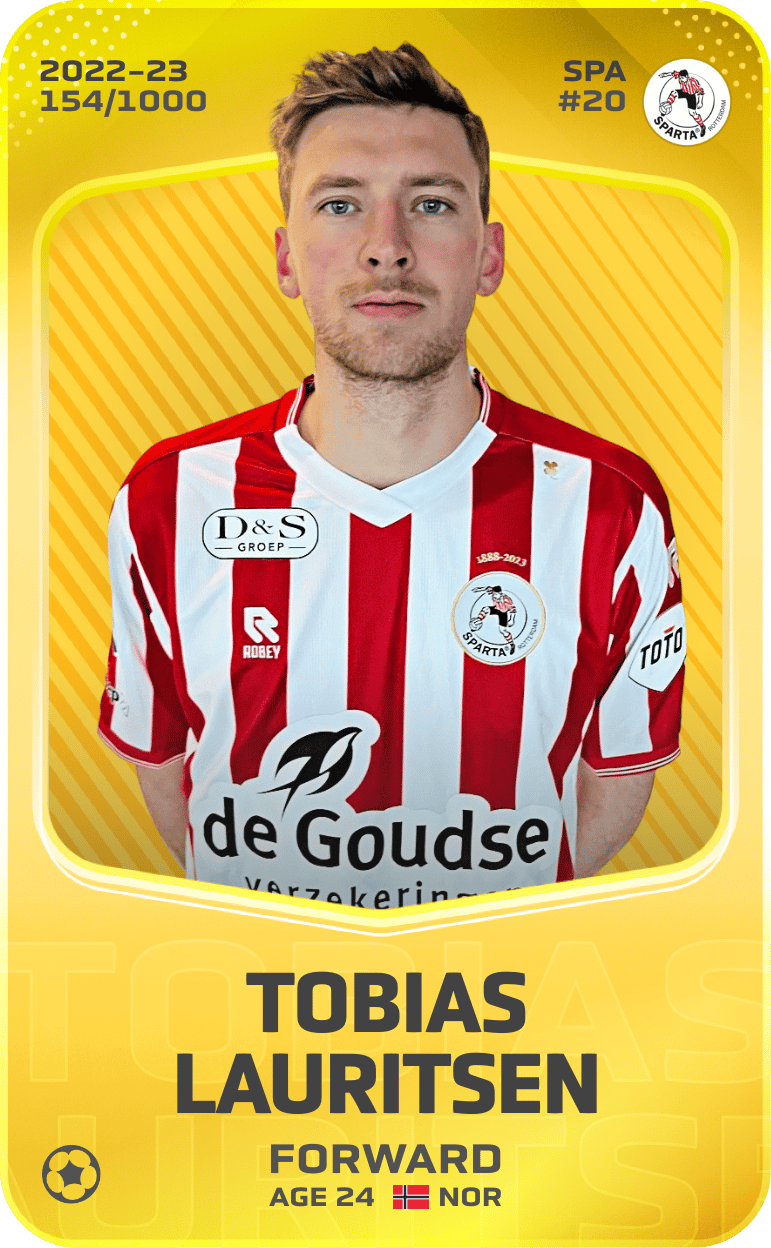 Tobias Lauritsen 2022-23 • Limited 154/1000