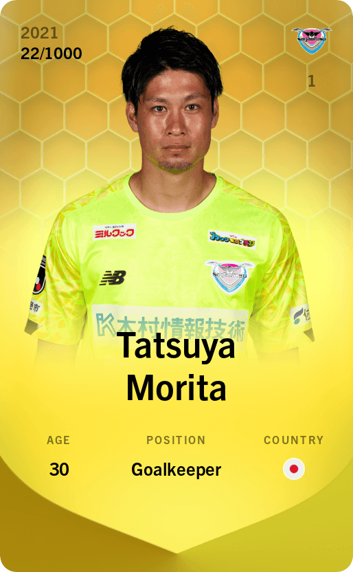 Tatsuya Morita 2021-22 • Limited 22/1000