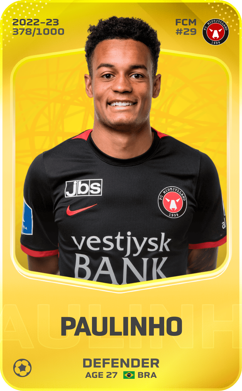 Paulinho 2022-23 • Limited 378/1000