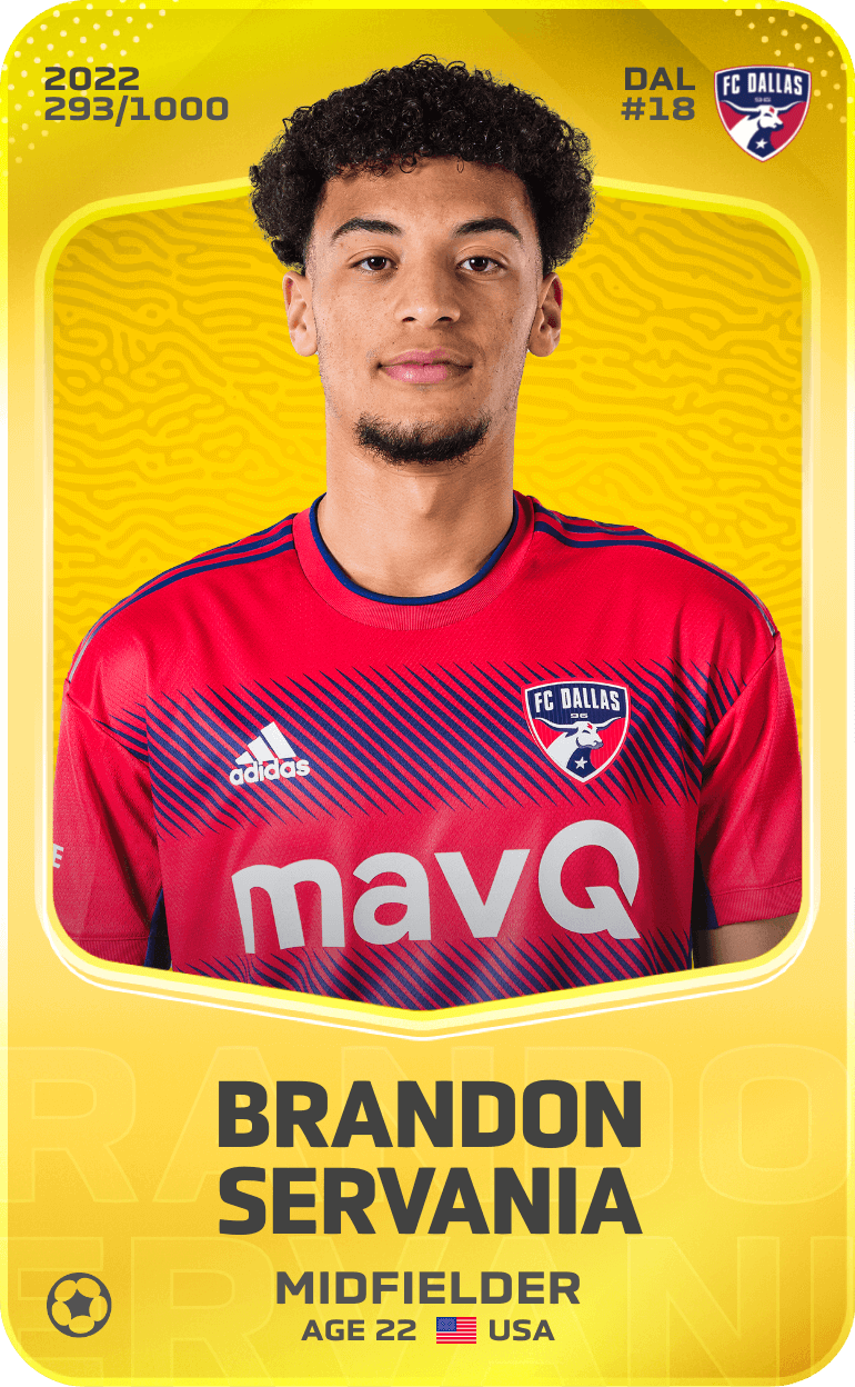 Brandon Servania 2022-23 • Limited 293/1000