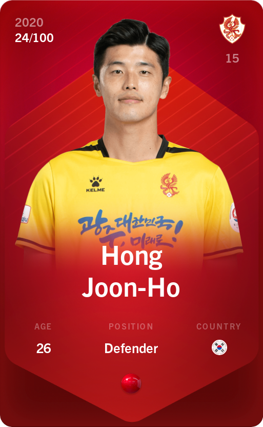 Sorare - Sorare Official - Hong Joon-Ho 2020-21 • Rare 24/100 - NFT # 69093657972682712997229111903784868151530974908579035131829438002562770380920