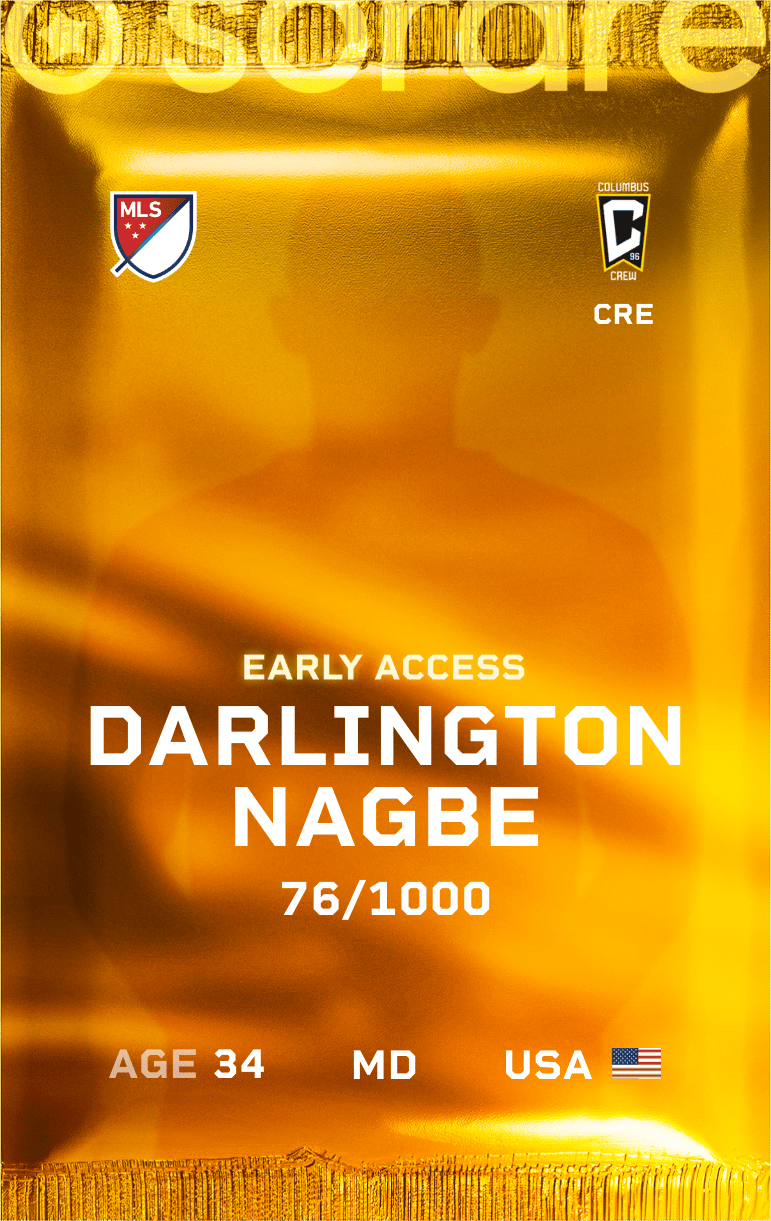Darlington Nagbe 2025-26 • Limited 76/1000