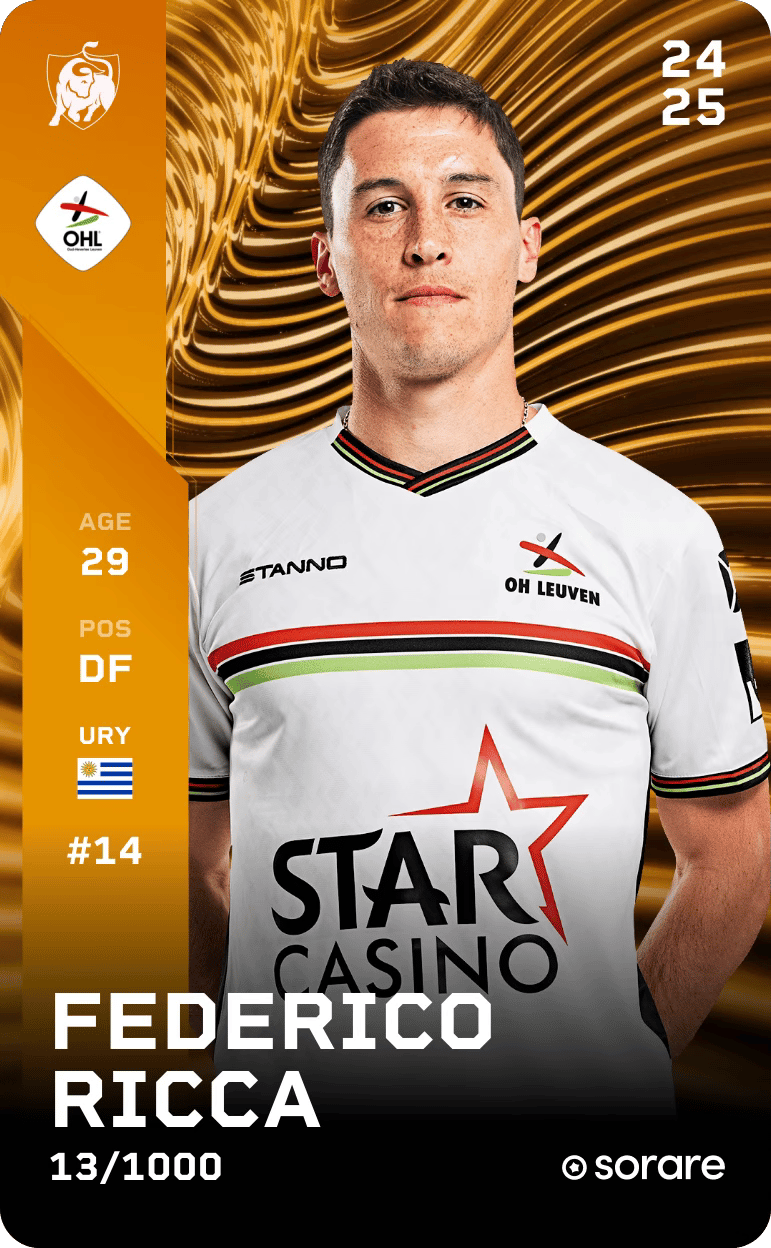 Federico Ricca 2024-25 • Limited 13/1000