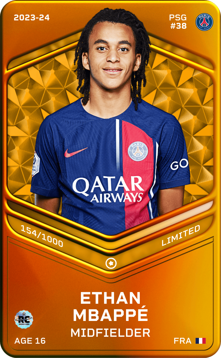 Ethan Mbappé 2023-24 • Limited 154/1000