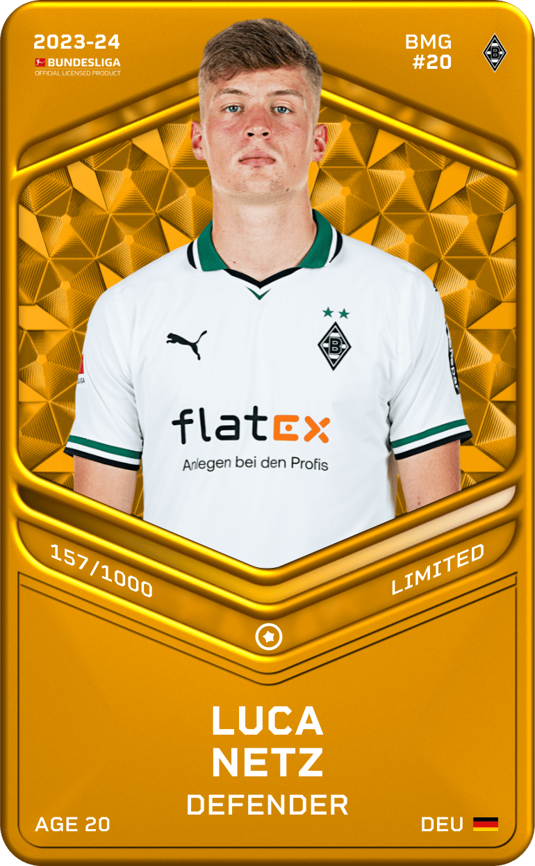 Luca Netz 2023-24 • Limited 157/1000