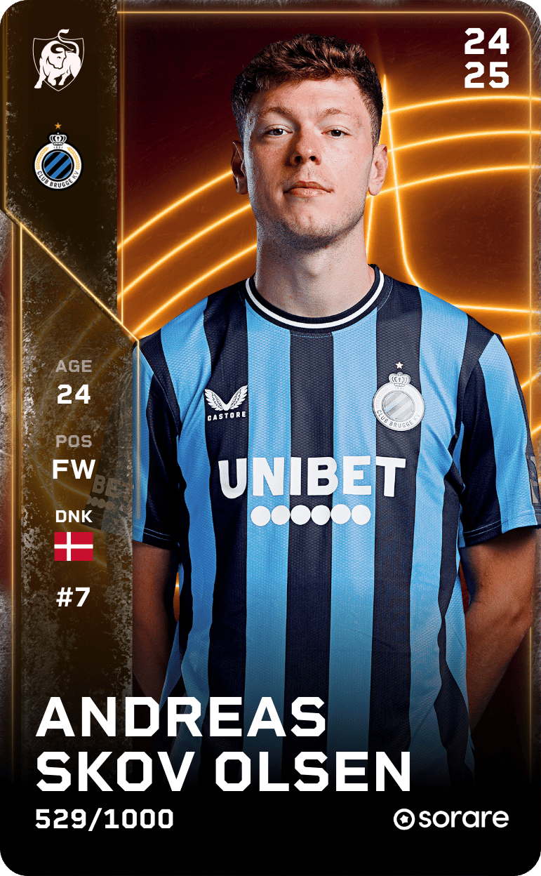 Andreas Skov Olsen 2024-25 • Limited 529/1000