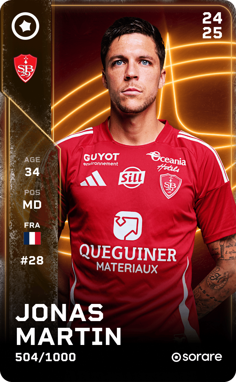 Jonas Martin 2024-25 • Limited 504/1000