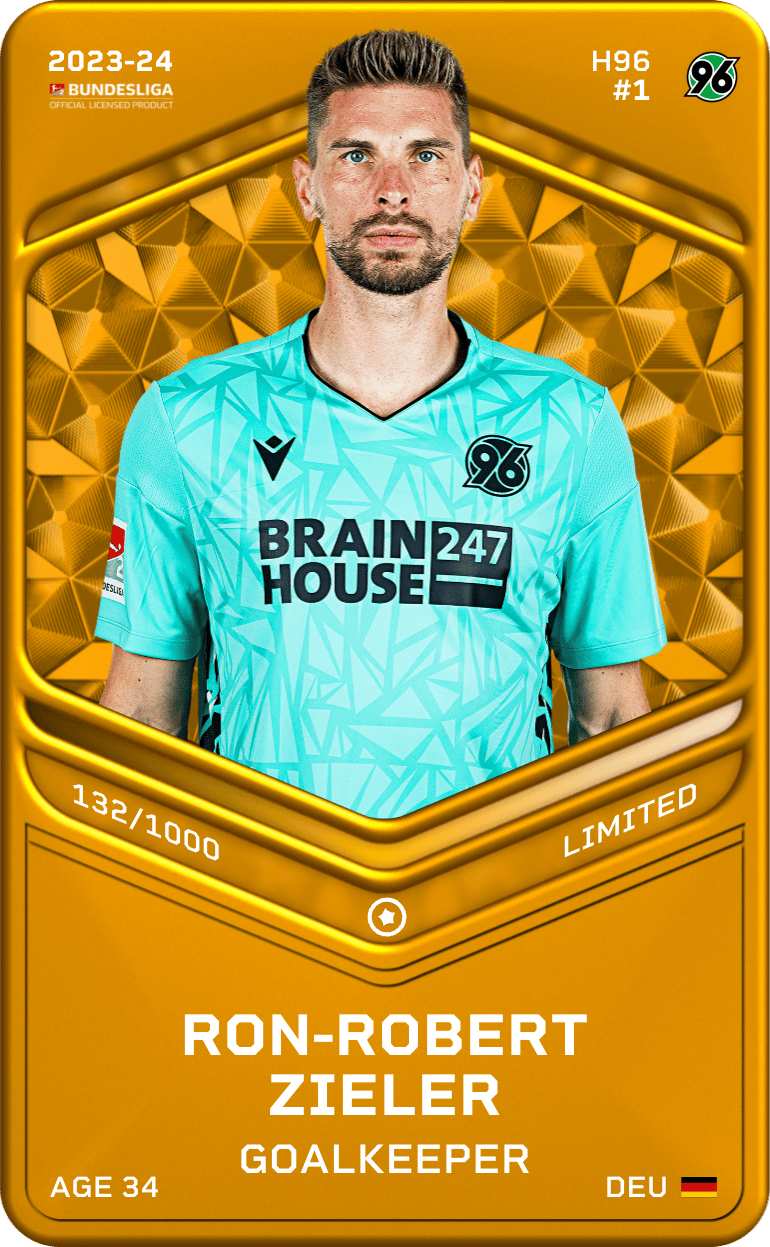 Ron-Robert Zieler 2023-24 • Limited 132/1000