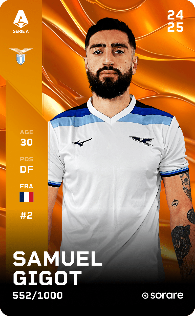 Samuel Gigot 2024-25 • Limited 552/1000