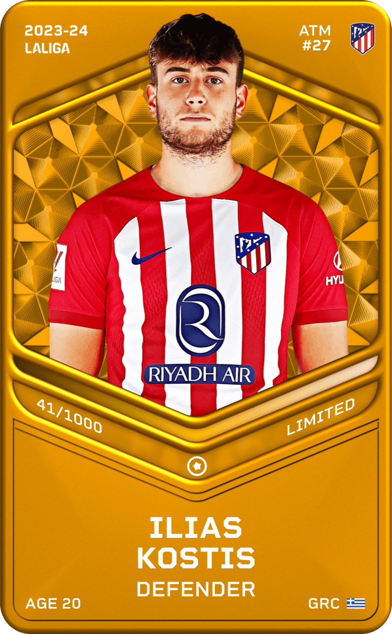 Ilias Kostis 2023-24 • Limited 41/1000