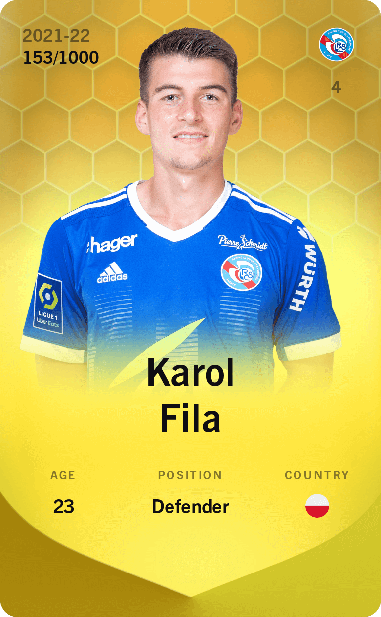 Karol Fila 2021-22 • Limited 153/1000