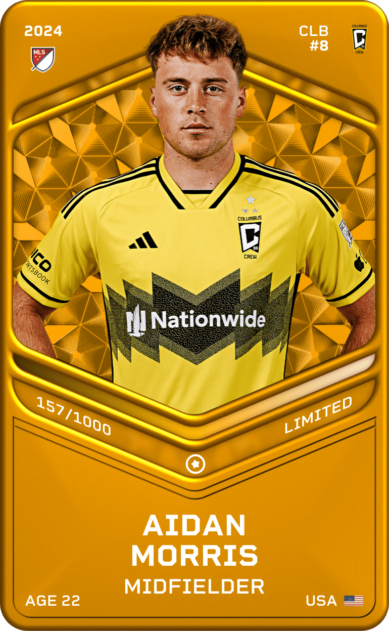 Aidan Morris 2024-25 • Limited 157/1000