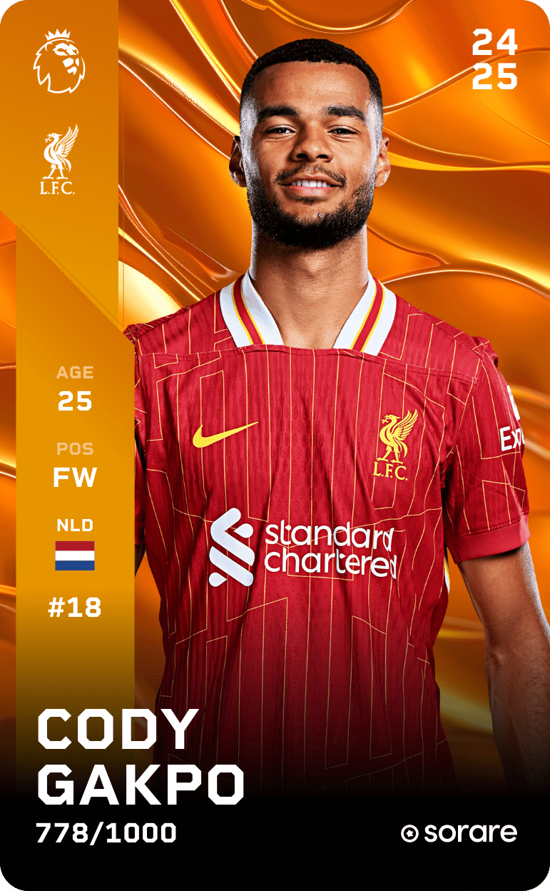 Cody Gakpo 2024-25 • Limited 778/1000