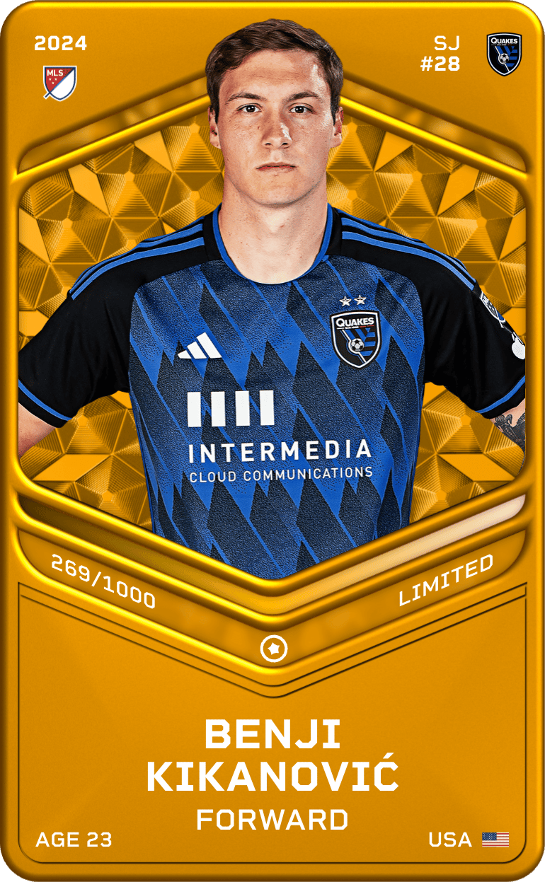 Benji Kikanović 2024-25 • Limited 269/1000