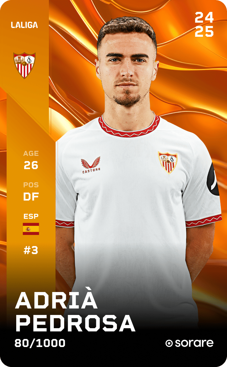 Adrià Pedrosa 2024-25 • Limited 80/1000