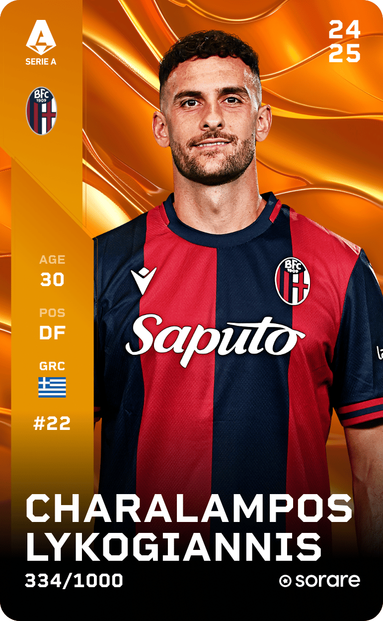 Charalampos Lykogiannis 2024-25 • Limited 334/1000