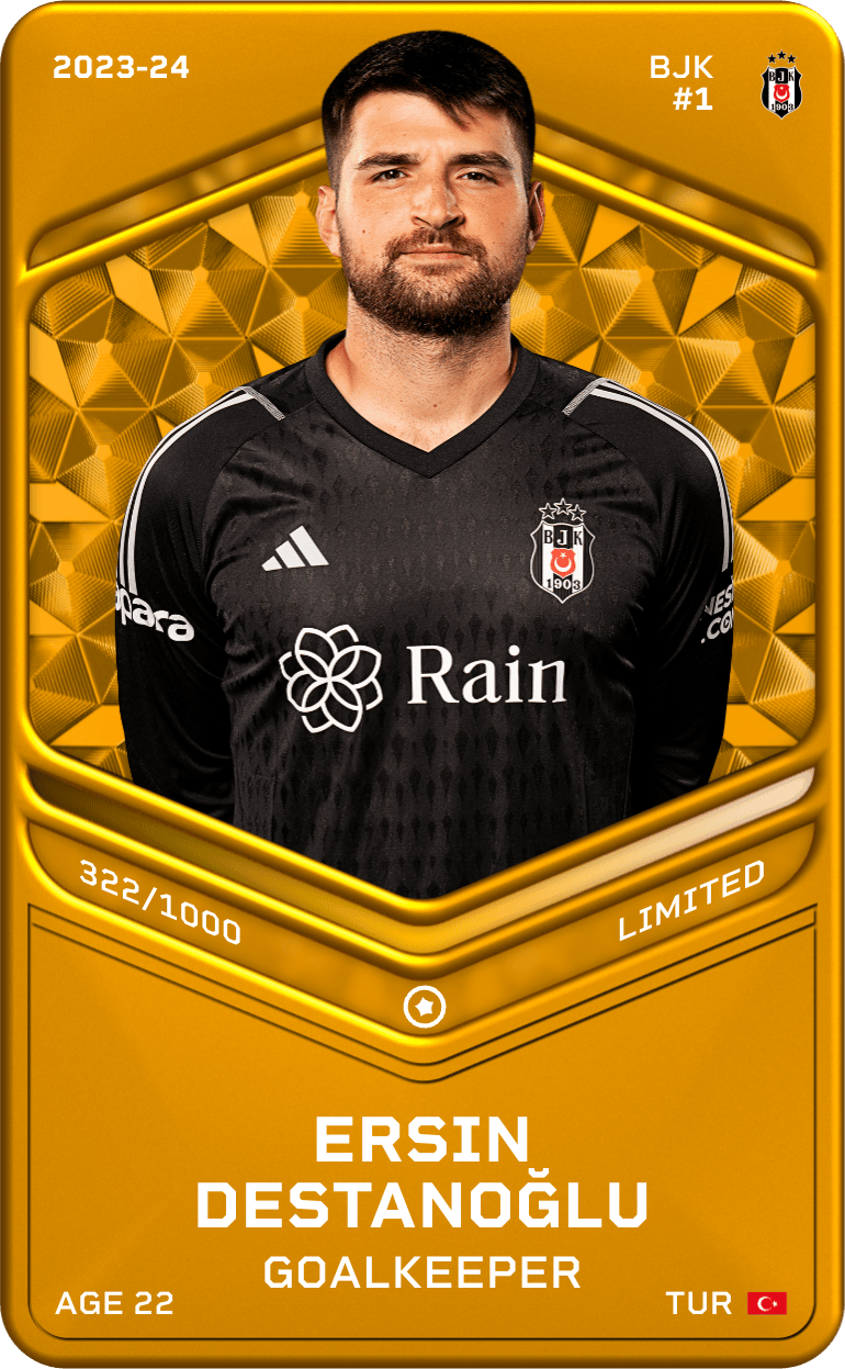 Ersin Destanoğlu 2023-24 • Limited 322/1000