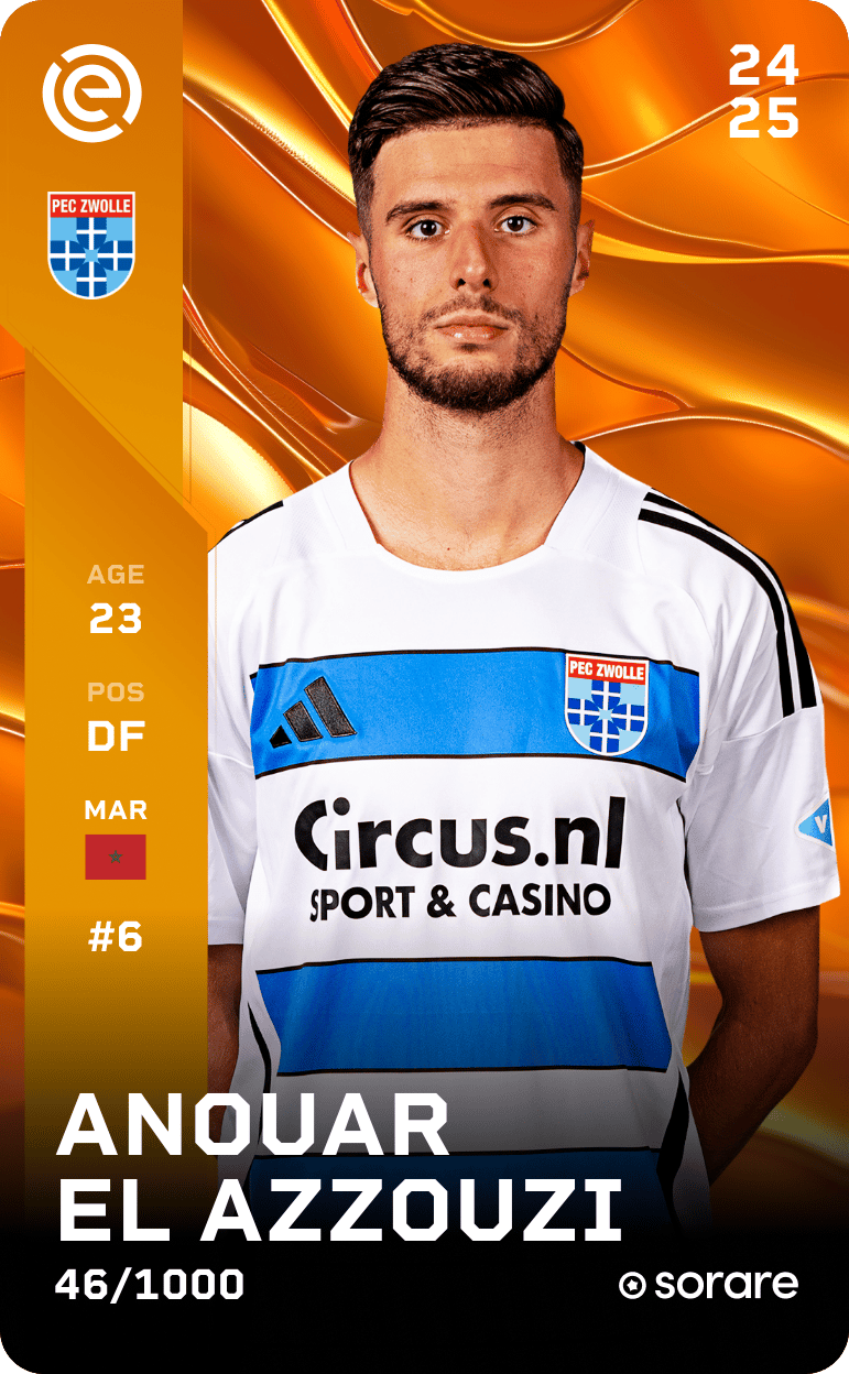 Anouar El Azzouzi 2024-25 • Limited 46/1000