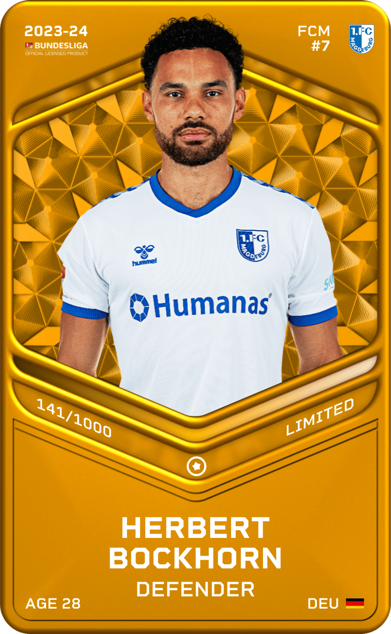 Herbert Bockhorn 2023-24 • Limited 141/1000