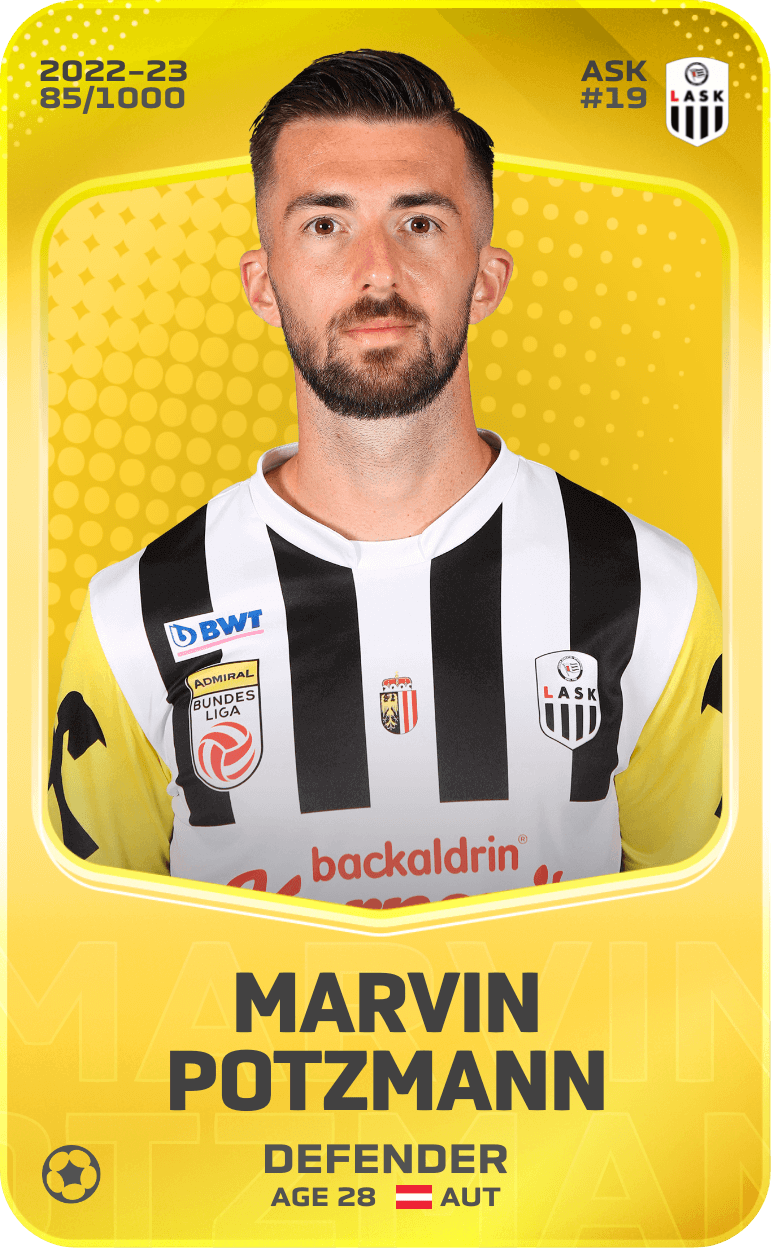 Marvin Potzmann 2022-23 • Limited 85/1000