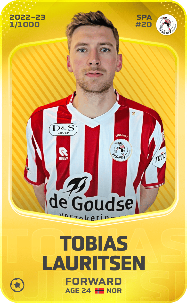 Tobias Lauritsen 2022-23 • Limited 1/1000