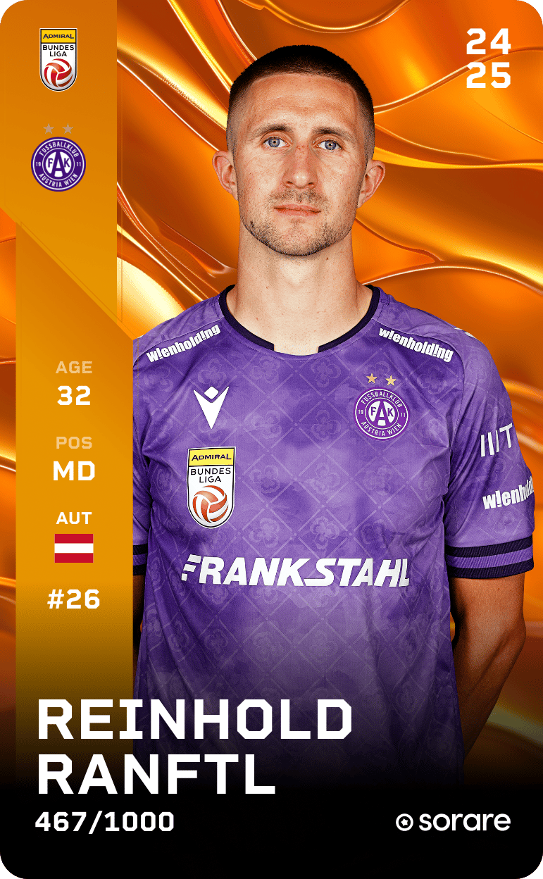 Reinhold Ranftl 2024-25 • Limited 467/1000