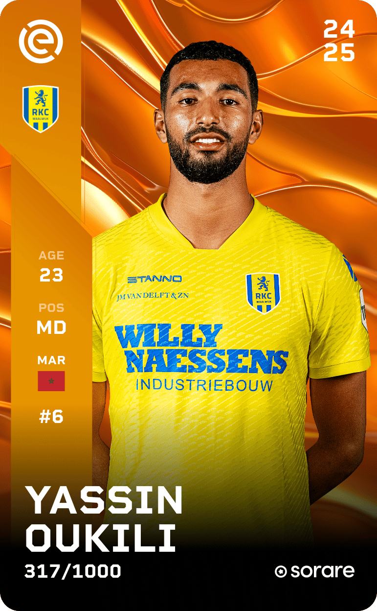 Yassin Oukili 2024-25 • Limited 317/1000