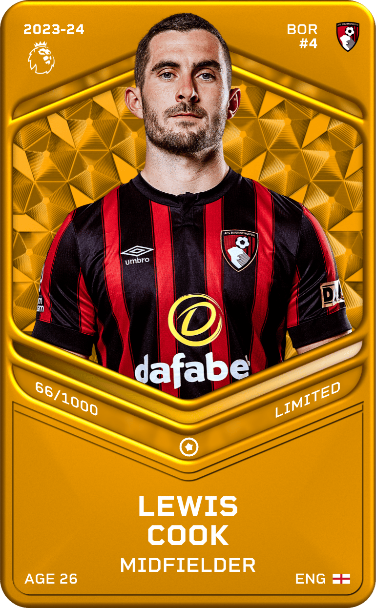 Lewis Cook 2023-24 • Limited 66/1000