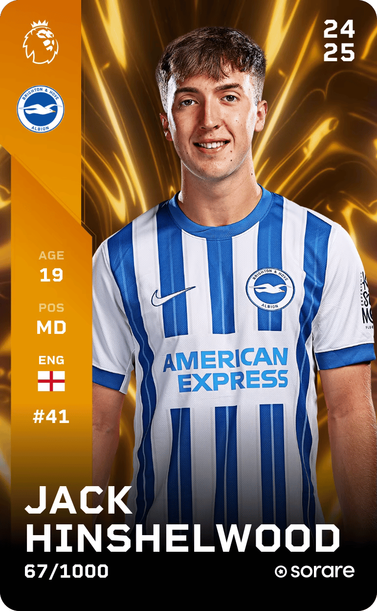 Jack Hinshelwood 2024-25 • Limited 67/1000