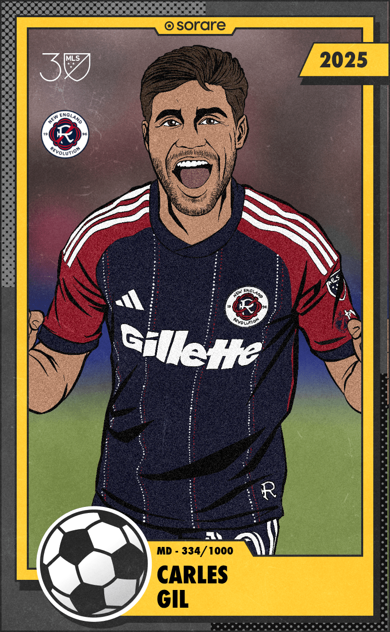 Carles Gil 2025-26 • Limited 334/1000