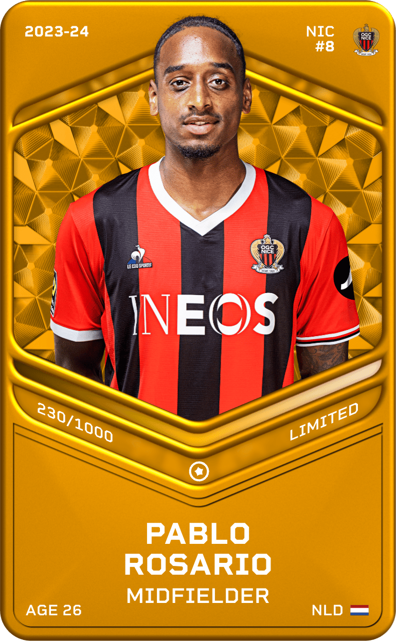 Pablo Rosario 2023-24 • Limited 230/1000