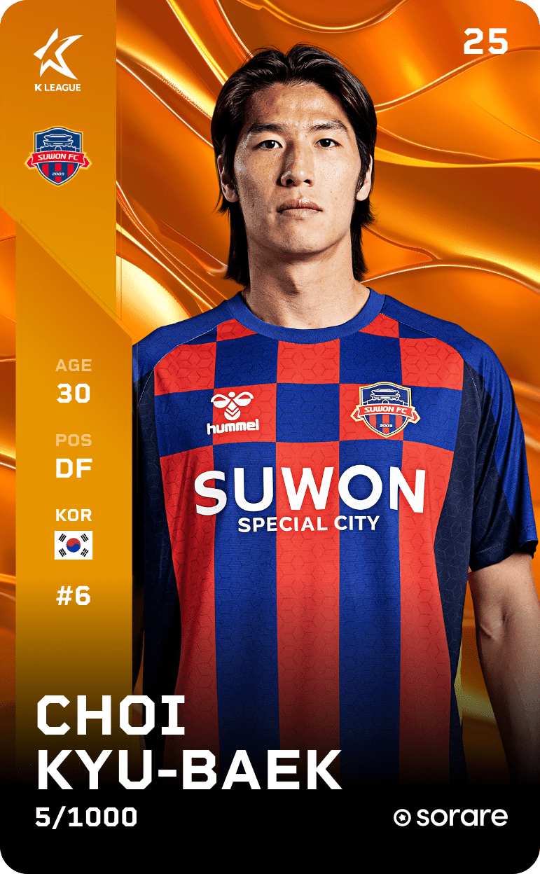 Choi Kyu-Baek 2025-26 • Limited 5/1000