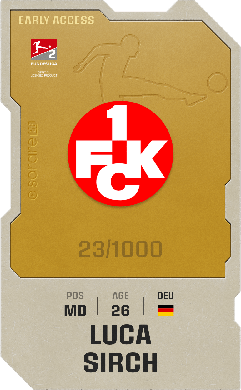 Luca Sirch 2025-26 • Limited 23/1000