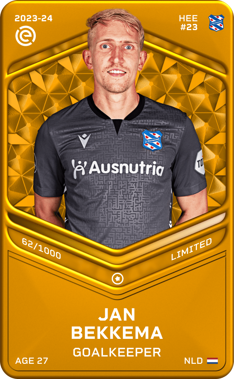 Jan Bekkema 2023-24 • Limited 62/1000