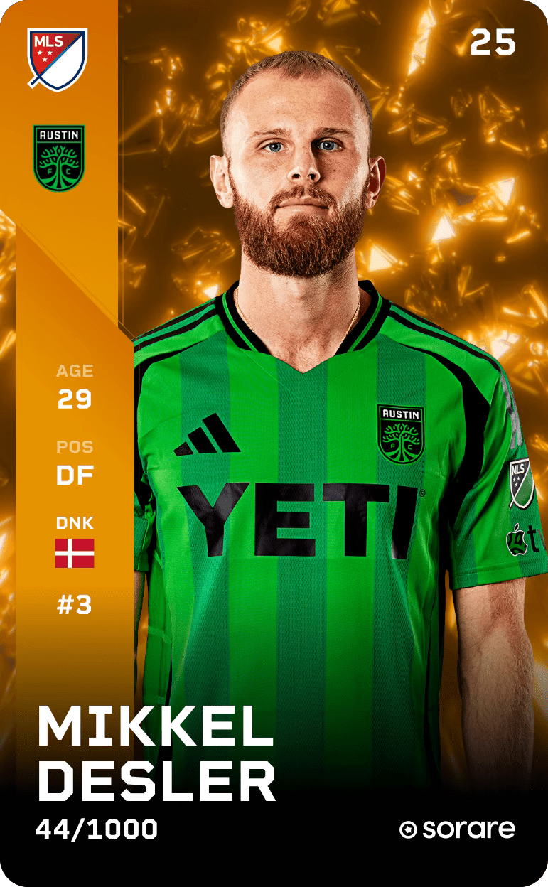 Mikkel Desler 2025-26 • Limited 44/1000