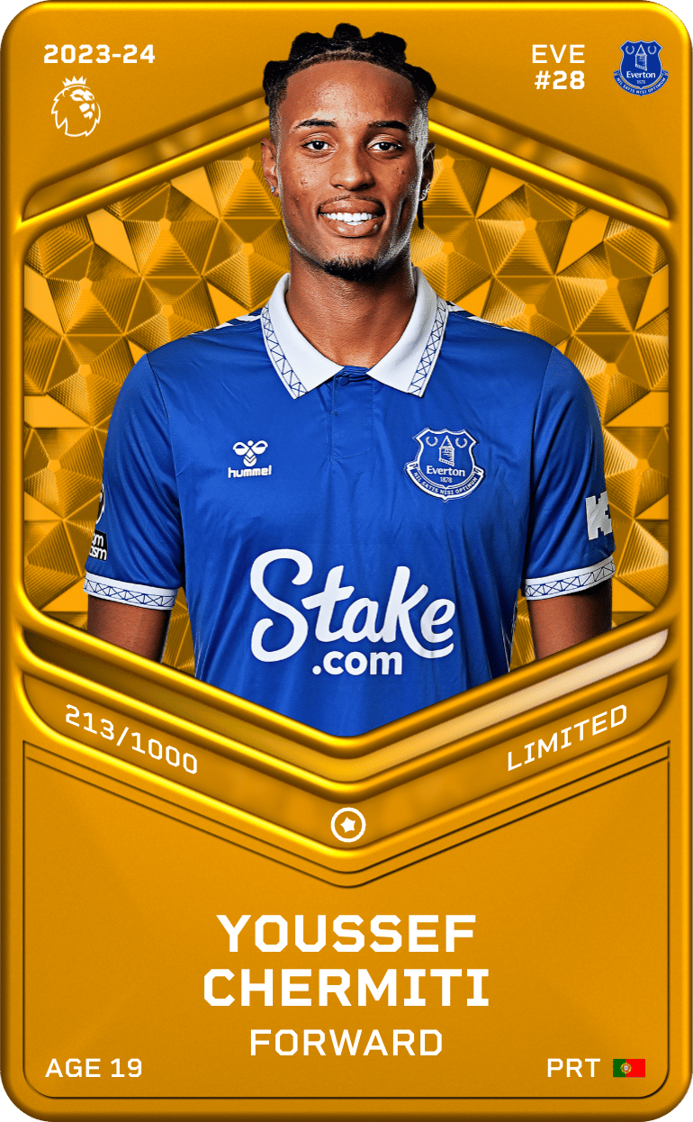 Youssef Chermiti 2023-24 • Limited 213/1000