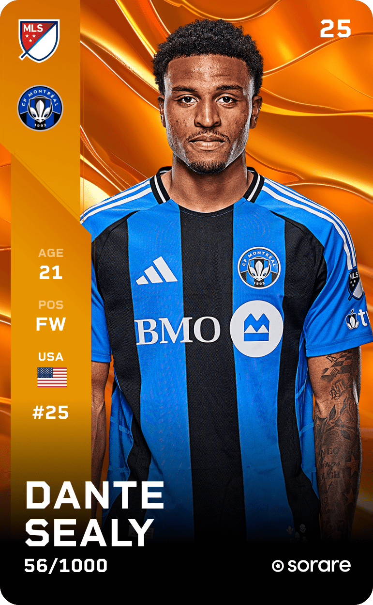 Dante Sealy 2025-26 • Limited 56/1000