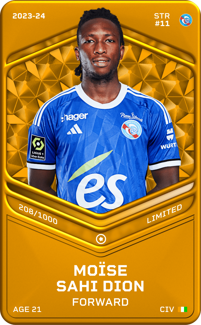 Moïse Sahi Dion 2023-24 • Limited 208/1000