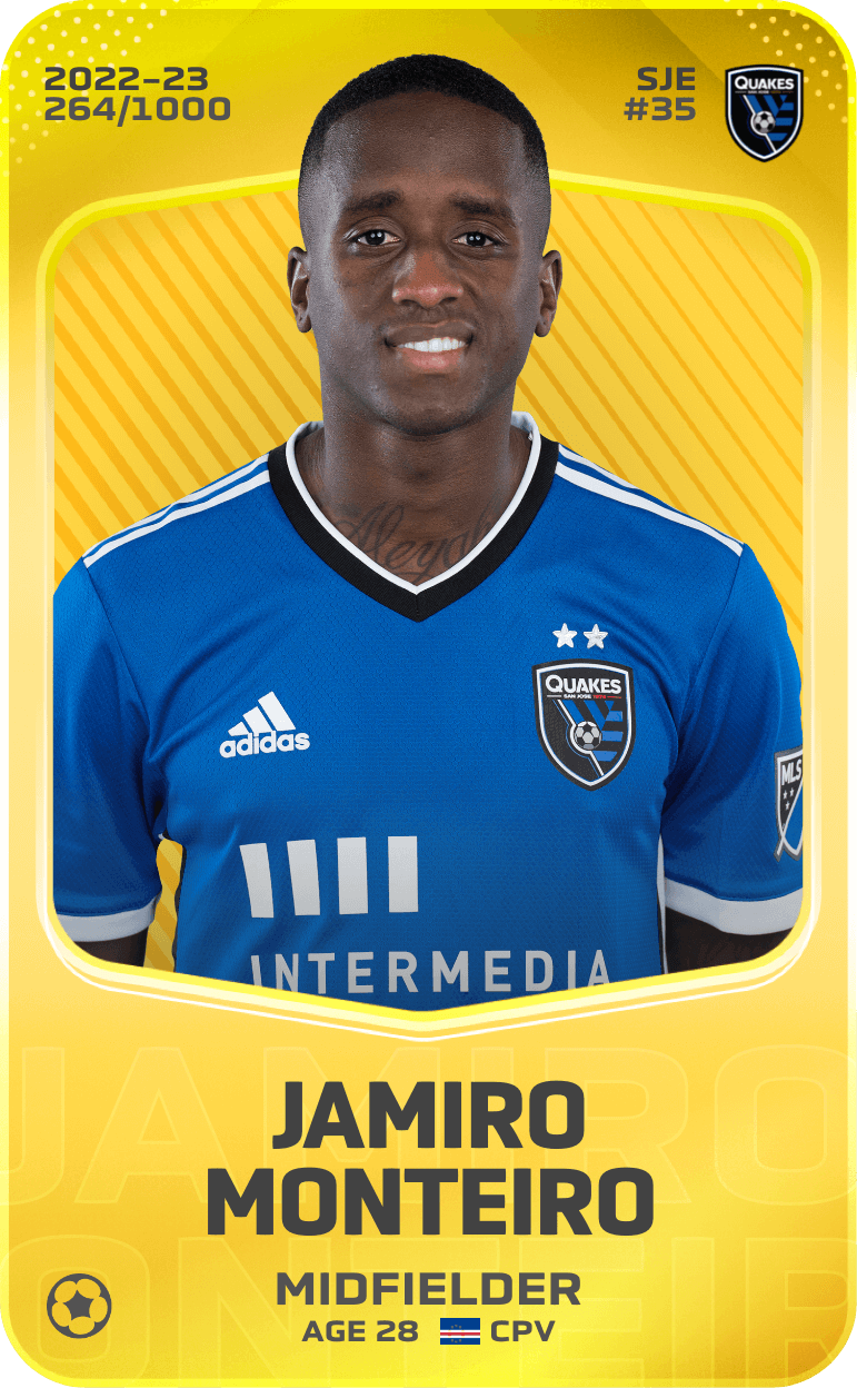 Jamiro Monteiro 2022-23 • Limited 264/1000