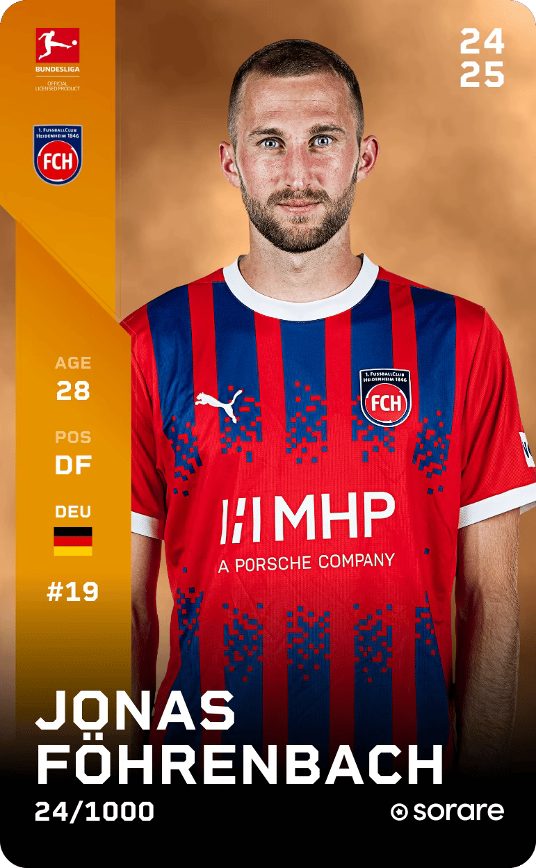 Jonas Föhrenbach 2024-25 • Limited 24/1000