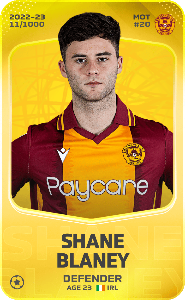 Shane Blaney 2022-23 • Limited 11/1000
