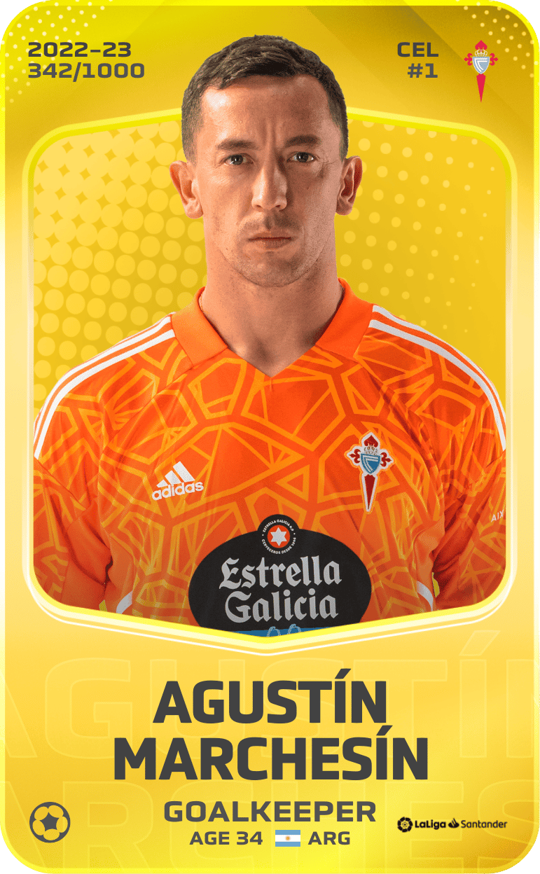 Agustín Marchesín 2022-23 • Limited 342/1000