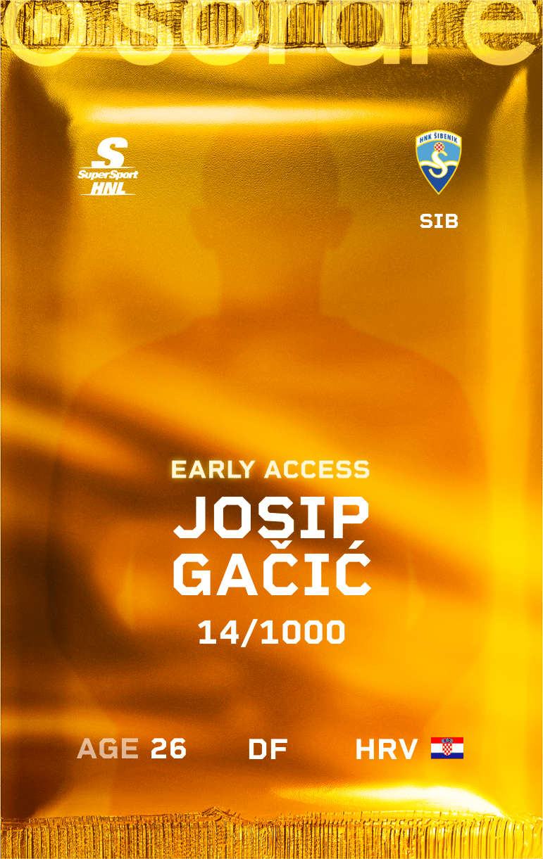 Josip Gačić 2024-25 • Limited 14/1000