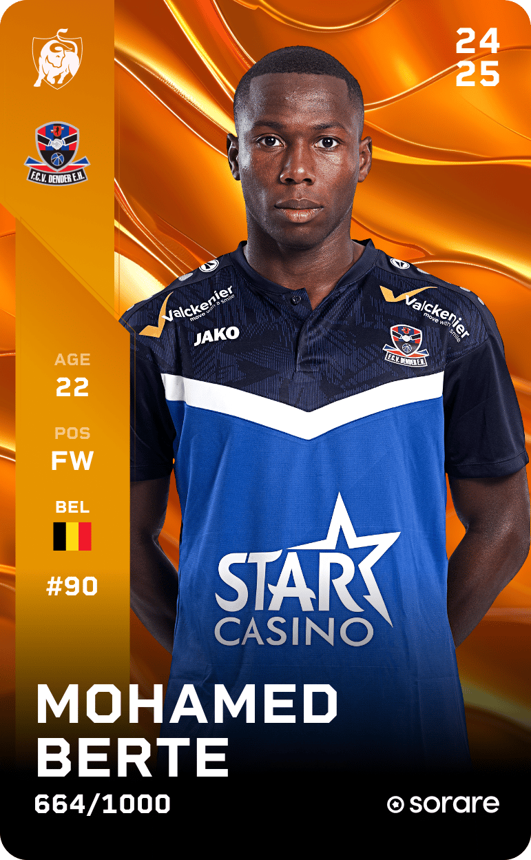 Mohamed Berte 2024-25 • Limited 664/1000