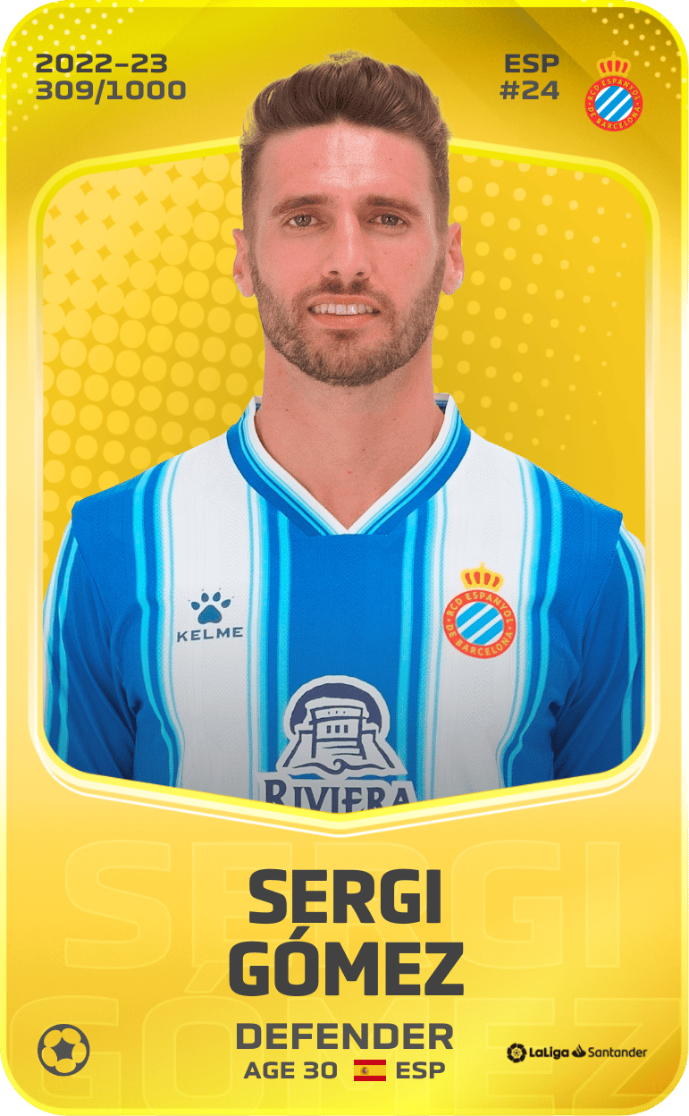 Sergi Gómez 2022-23 • Limited 309/1000
